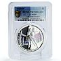 Tuvalu 1 dollar Fairy Tales Ballet Nutckracker Literature PR70 PCGS Ag coin 2010