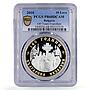 Bulgaria 10 leva Orthodox Exarchate 140th Anniversary PR68 PCGS silver coin 2010