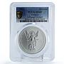 Ukraine 1 hryvnia Archangel Michael Archistratus MS69 PCGS silver coin 2021
