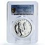 Haiti 50 gourdes Woman on the Beach Fineness Left PR69 PCGS silver coin 1973