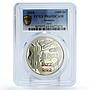 Armenia 1000 dram Jazz Instruments Cello Drums Music PR69 PCGS silver coin 2010