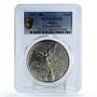 Mexico 1 onza Libertad Angel of Independence MS68 PCGS silver coin 1997
