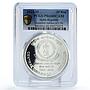 India 60 rupees Central Bureau of Investigation CBI PR68 PCGS silver coin 2023