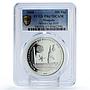 Mongolia 500 togrog Football World Cup South Africa PR67 PCGS silver coin 2008