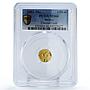 Mexico 1/20 onza Libertad Angel of Independence MS66 PCGS gold coin 2002