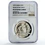 China 35 yuan UNICEF Save the Children Child Year PF67 NGC silver coin 1979