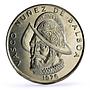 Panama 1 balboa Explorer Vasco Nunez de Balboa Error LEY CuNi coin 1976