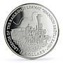 Liberia 20 dollars Railways Railroads Trains D1 31 Limmat proof silver coin 2003