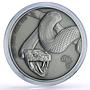Gabon 1000 francs African Ounce Wildlife Snake Fauna silver coin 2013