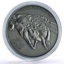 Tokelau 5 dollars Pacific Ounce Wildlife Crocodile Fauna silver coin 2013