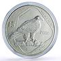 Mexico 5 pesos Conservation Wildlife Aguila Eagle Bird Fauna silver coin 2000