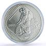 Mexico 5 pesos Conservation Wildlife Perrito Prairie Dog Fauna silver coin 2001
