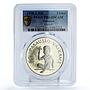 Lithuania 5 litai UNICEF Save the Children Child Year PR64 PCGS silver coin 1998