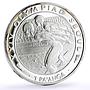 Tonga 1 paanga Seoul Summer Olympic Games Swimming proof silver coin 1988