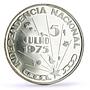 Cape Verde 250 escudos Independence 1st Anniversary Fish proof silver coin 1976