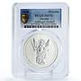 Ukraine 1 hryvnia Archangel Michael Archistratus MS70 PCGS silver coin 2018