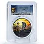Niue 2 dollars Conservation Desert Life Cobra Snake MS70 PCGS silver coin 2020