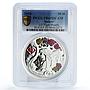 Malawi 20 kwacha Lunar Calendar Lu Tiger Year PR69 PCGS silver coin 2010