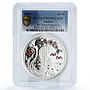 Malawi 20 kwacha Lunar Calendar Fu Tiger Year PR69 PCGS silver coin 2010