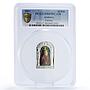 Andorra 10 diners Seven Virtures Caritas Charity Art PR69 PCGS silver coin 2012