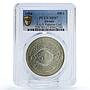 Turkey 500 lira FAO World Food Day Fisheries Conference MS67 PCGS Ni coin 1984