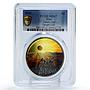 Niue 2 dollars Conservation Desert Life Ant Fauna MS67 PCGS silver coin 2020