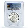Sao Tome 250 dobras Independence World Population PR67 PCGS silver coin 1977