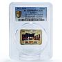 Andorra 5 diners Jesus Christ Miracles Last Supper Art PR69 PCGS Ag coin 2012