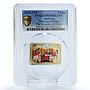 Andorra 5 diners Jesus Christ Miracles Cana Marriage PR69 PCGS silver coin 2013