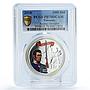 Tanzania 1000 shillings Kalashnikov Series Deryabin PR70 PCGS silver coin 2018