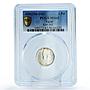 Egypt 2 piastres King Farouk I Coinage KM-365 MS65 PCGS silver coin 1937