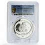 Mexico 5 pesos Precolombina Vasija Statue Sculpture PR69 PCGS silver coin 1997