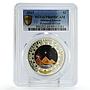 Solomon Islands 2 dollars Treasures Giza Pyramids PR69 PCGS silver coin 2015