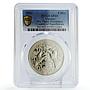 Ukraine 5 hryvnias Thank Volunteers Superheroes Country SP69 PCGS Ni coin 2023