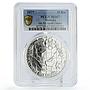 Malaysia 25 ringgit 9th South Asian Olympic Games MS67 PCGS silver coin 1977