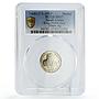 Saudi Arabia Abdul Aziz Death Politics 20MM SP67 PCGS silver medal coin 1953