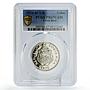 Costa Rica 1 colon Regular Coinage BCCR KM-186.4 PR67 PCGS CuNi coin 1976