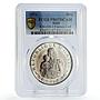Haiti 50 gourdes Mother with Child Finess Left PR67 PCGS silver coin 1973