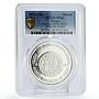 Mexico Numismatic Society Carlos I 4 Reales SP66 PCGS silver medal coin 1971