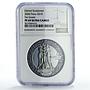 Palau 10 dollars Tre Grazie Three Graces Sculpture Art PF69 NGC silver coin 2020