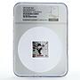 Niue 2 dollars Board Games Monopoly Mr. Monopoly Color PF64 NGC silver coin 2013