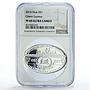 Niue 1 dollar Railways Railroads Trains Orient Express PF69 NGC silver coin 2013