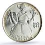 Czechoslovakia 500 korun Matica Slovenska Society Institute silver coin 1988