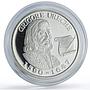Moldova 50 lei Chronicler Grigore Ureche History Literature silver coin 2005