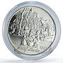Czechoslovakia 500 korun Painter Josef Lada Art silver coin 1987