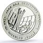 South Africa 1 rand IYDP Disabled Persons Year proof silver coin 1986