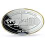 Tonga 1 paanga Rugby World Cup in Hong Kong City View proof silver coin 1997