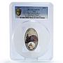 Fiji 10 dollars Railways Railroads Trains Merddin Emrys MS70 PCGS Ag coin 2013