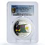 Congo 10 francs Conservation Marine Life Emperor Fish Fauna PR70 PCGS coin 2004