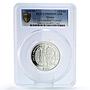 Mexico 10 pesos Revolution 1910 La Soldadera Adelita PR69 PCGS silver coin 2010